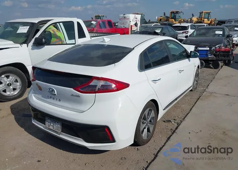 2019 Hyundai Ioniq Limited z USA, uszkodzony, nr VIN KMHC05LHXKU035034
